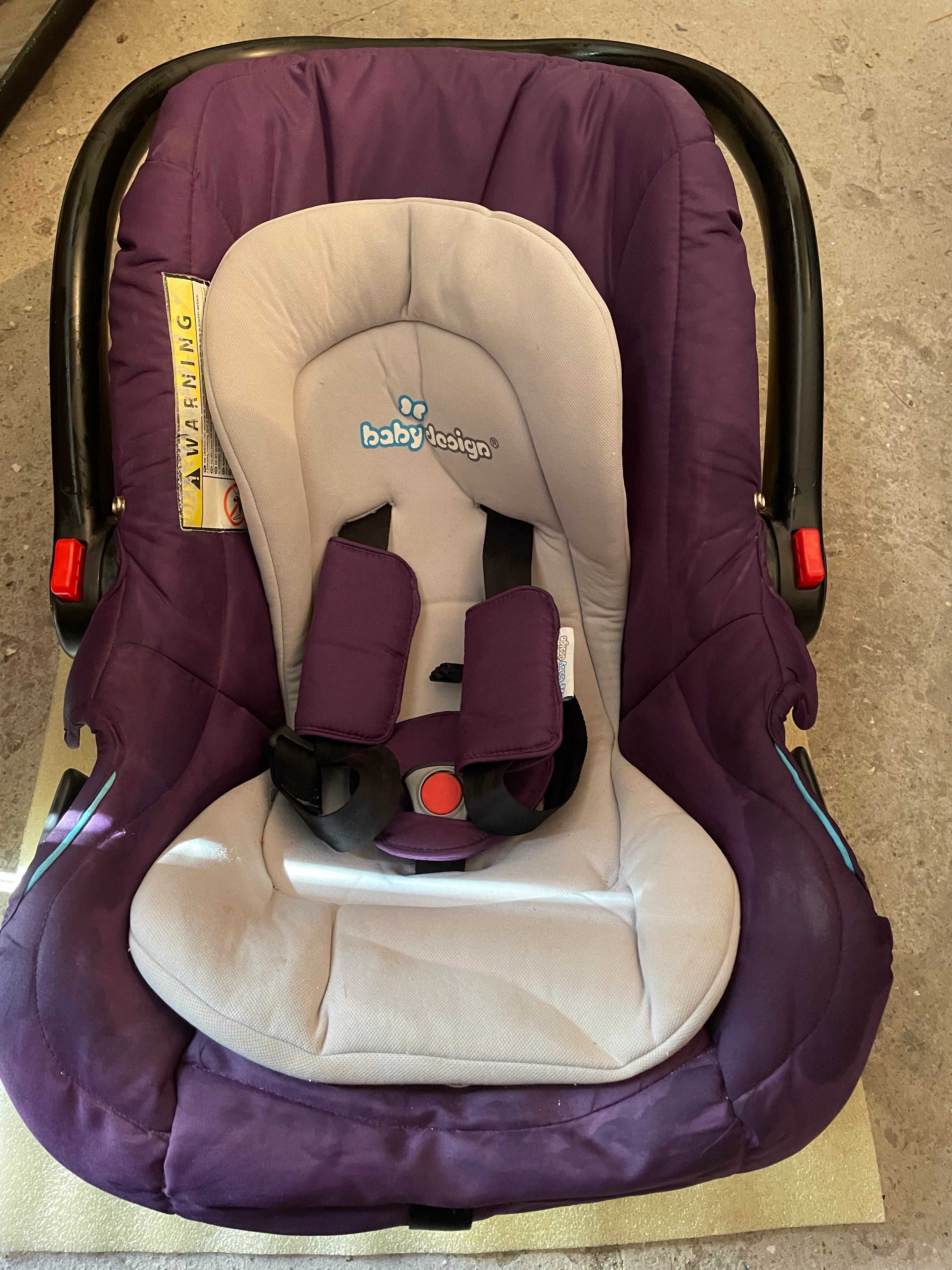 Бебешка количка Baby Design и стол за кола