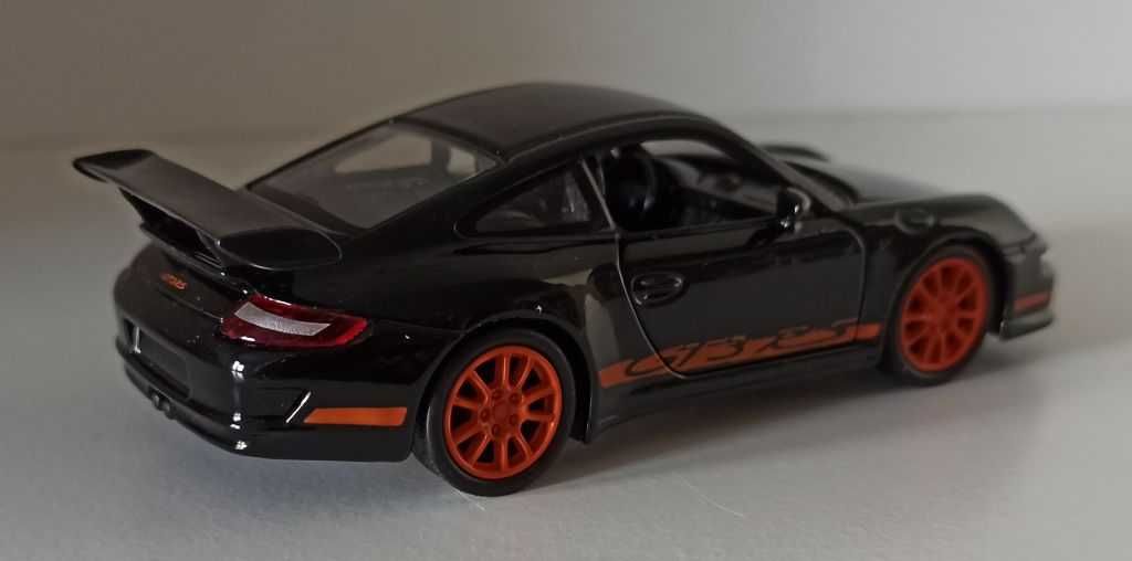 Macheta Porsche 911 (997/II) GT3 RS negru - Welly 1/36