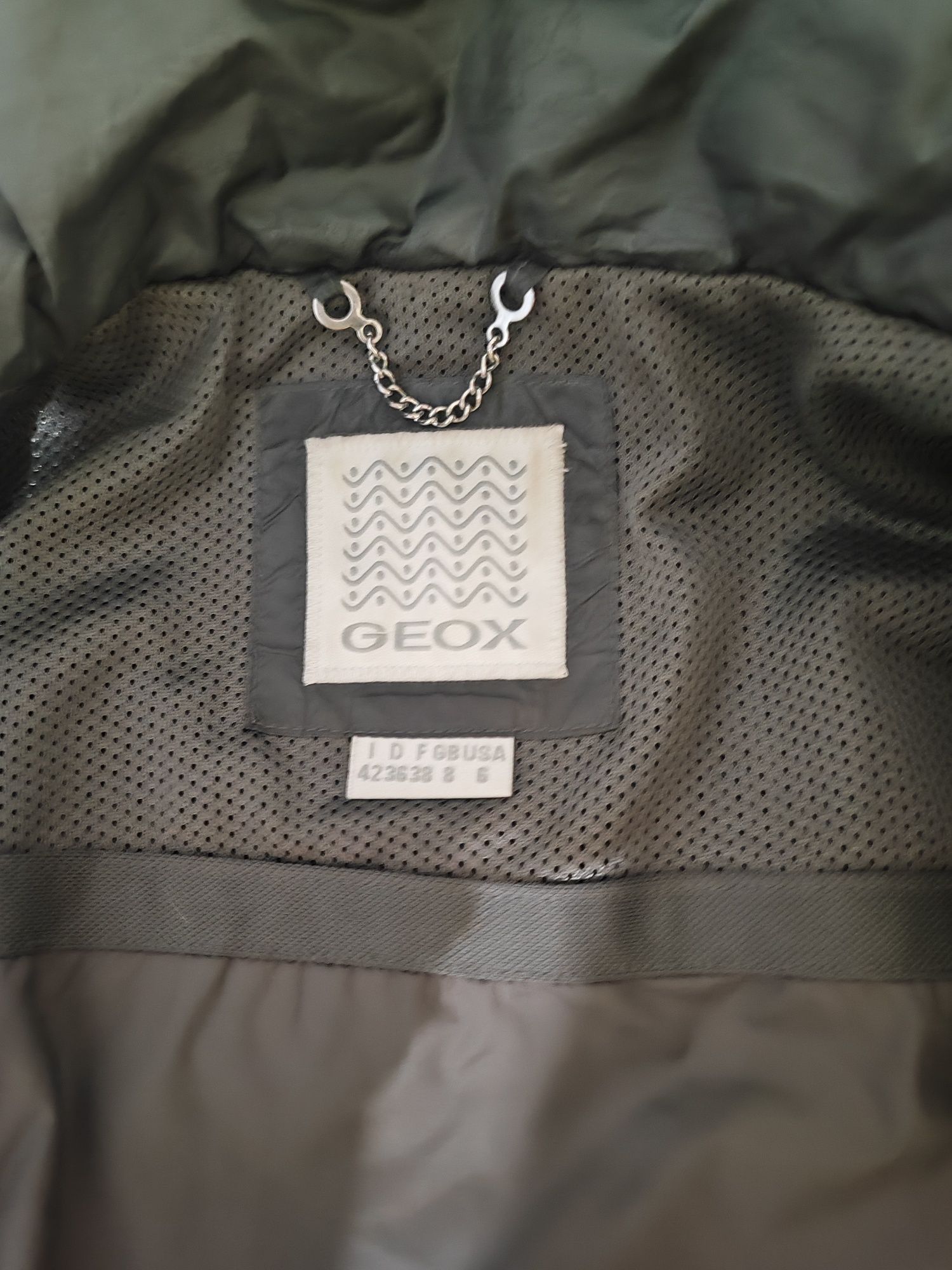 Дамско яке Geox с естествен пух