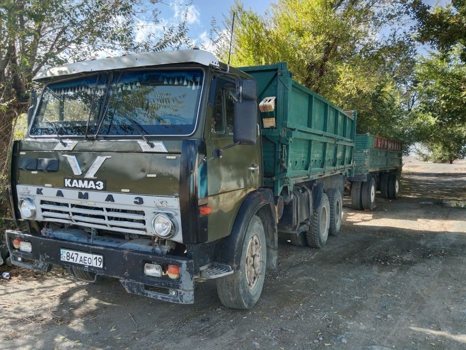 Камаз 5320 сельхозник с прицепом