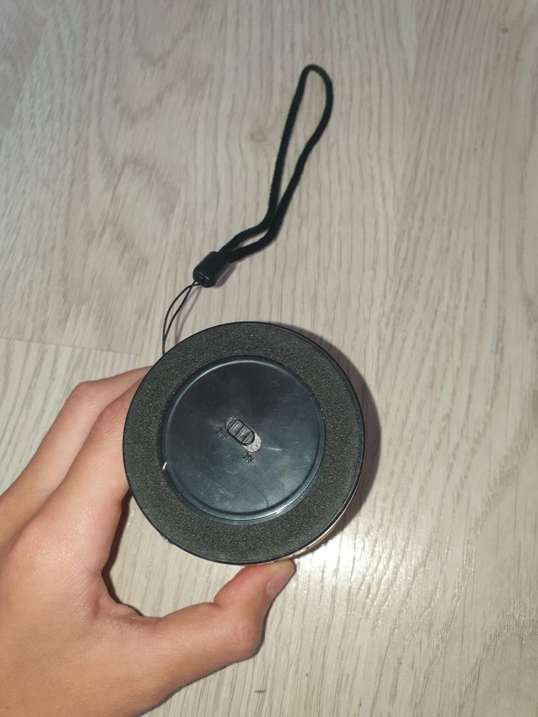 Мини колонка , золотая .