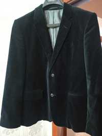 Пиджак мужской велюр размер 48