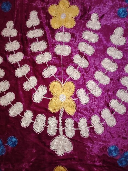 Сюзане, духобада тикилган сузана