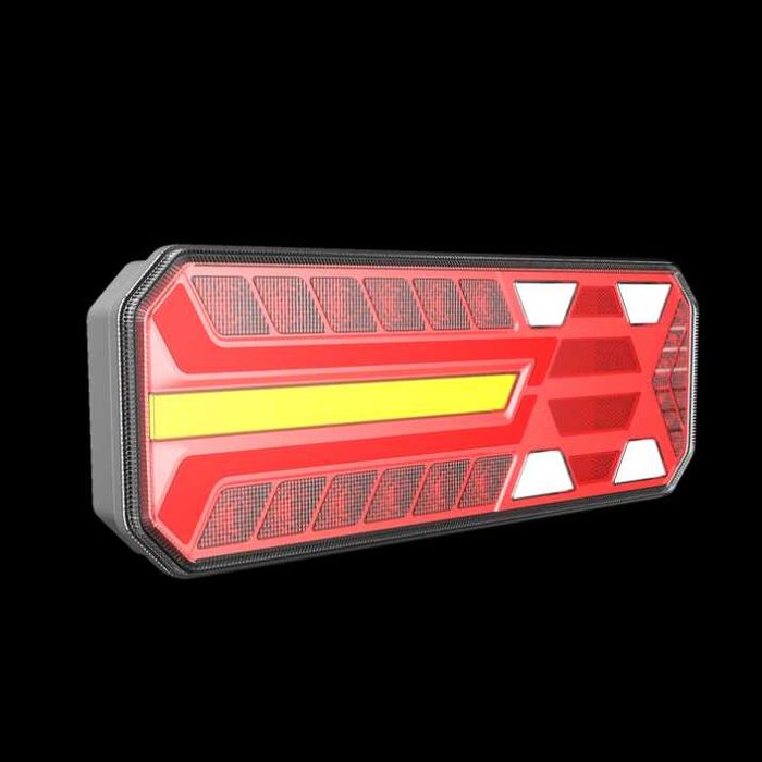 Стоп диоден ЛЕД светлина с динамичен мигач 5 светлини 12/24V - T459