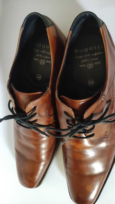 Bugatti мъжки обувки естествена кожа н.44