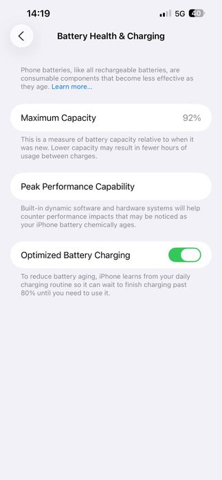 Iphone 13 pro max 92% ideal