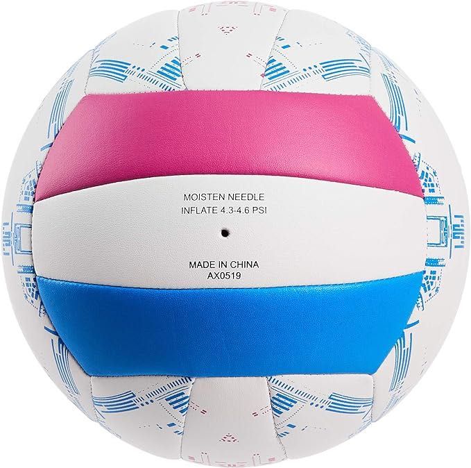 Minge de volei albastru/roz