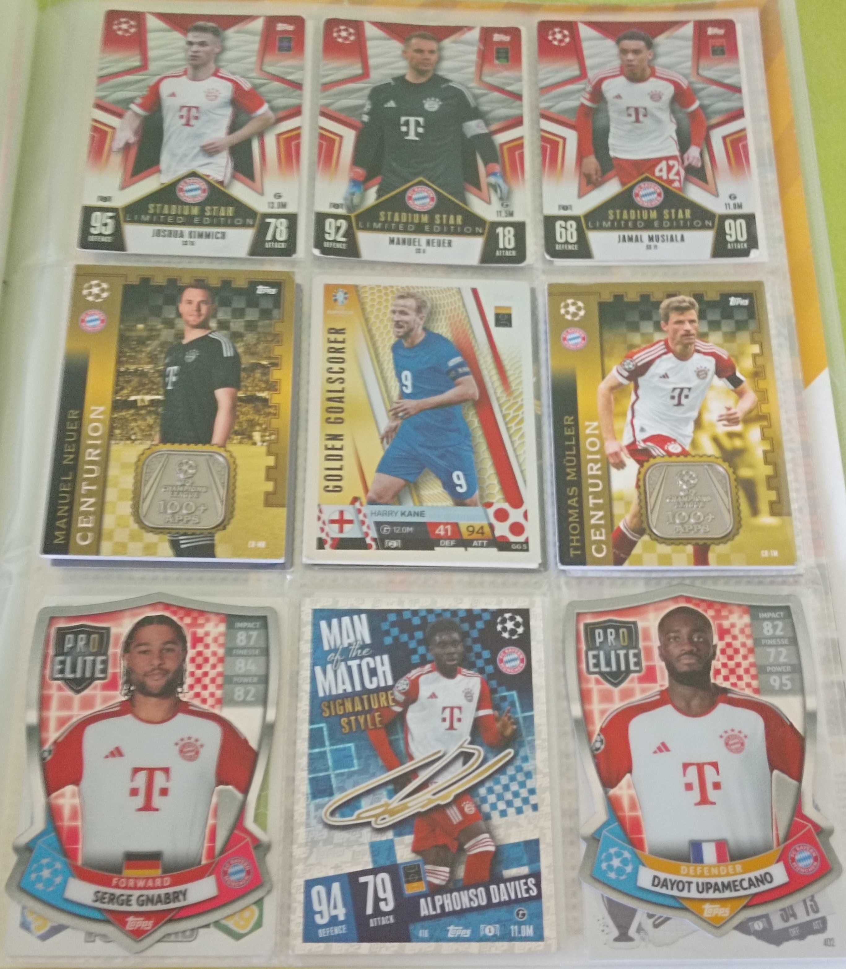 Topps Match Attax Cards season 2022/23,2024/25,2023/24