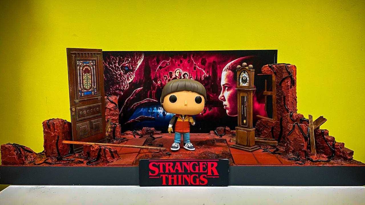 Макет Diorama - Stranger Things S4 The Upside Down