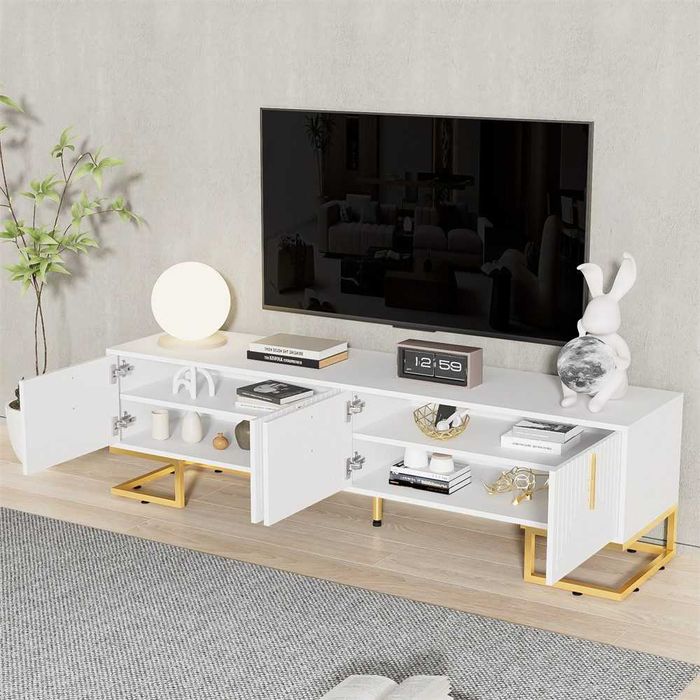 Mobilier TV, comodă joasă cu ușă texturată(WF530899WAA/WF530900WAA)