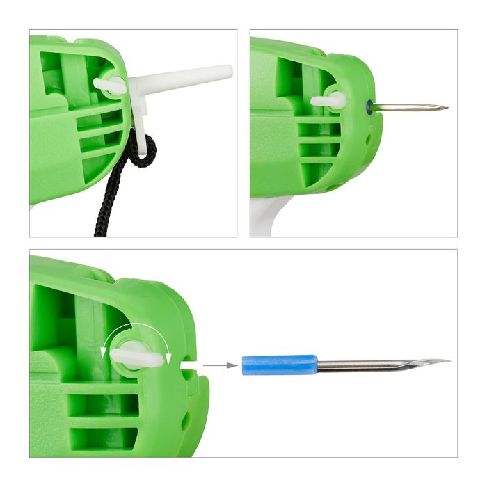 Pistol de etichetare cu 5000 de fire pentru etichete 5 ace de rezerva