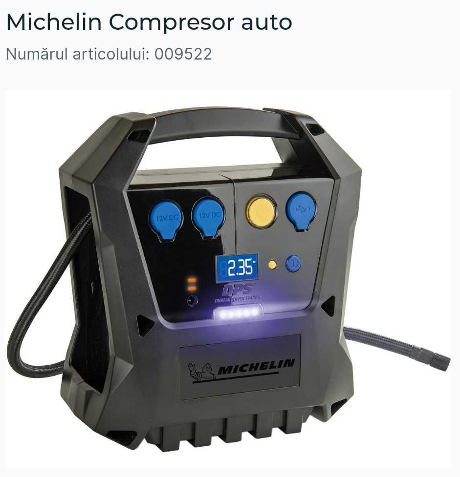 Compresor auto Michelin 009522