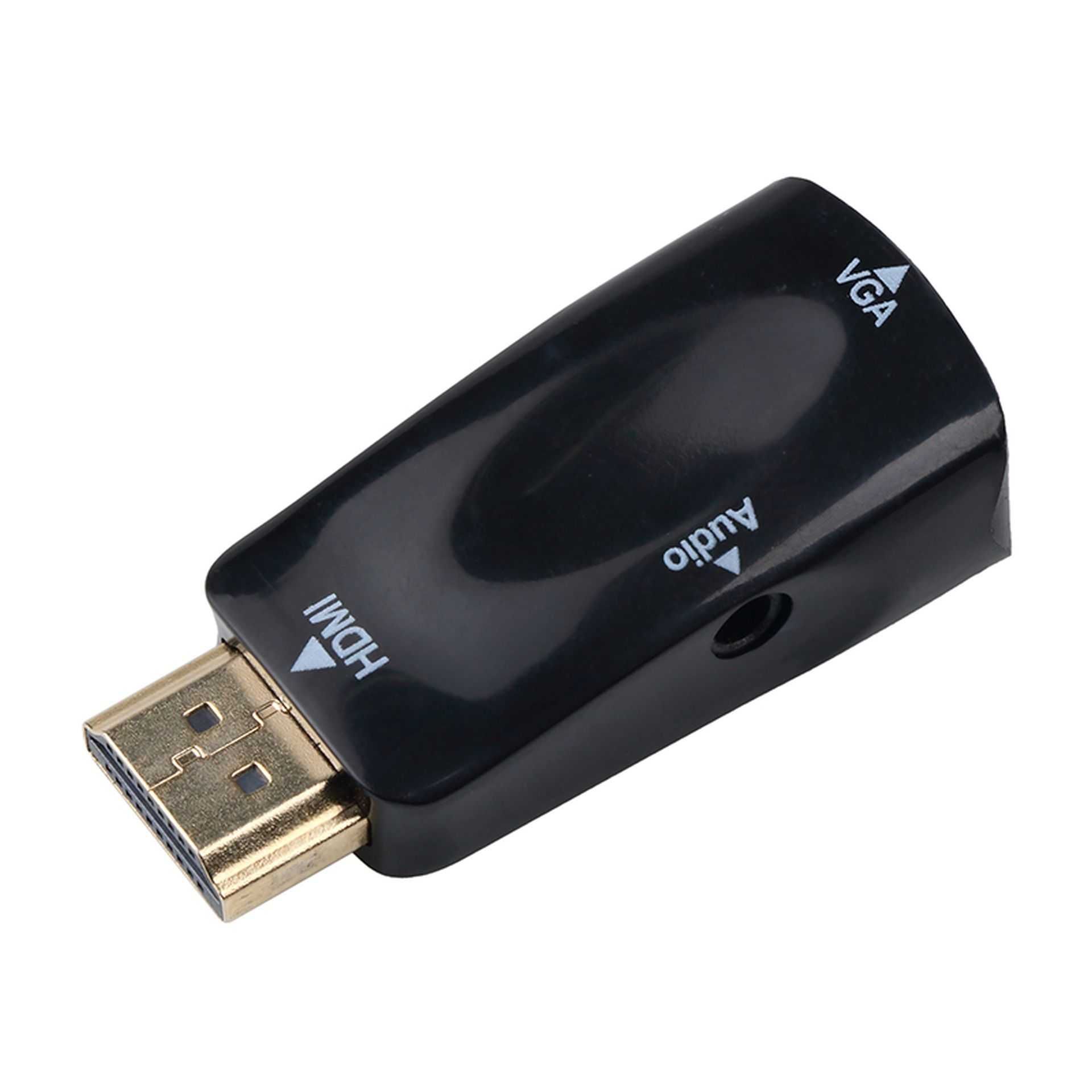 Мини преходник от HDMI към VGA с аудио кабел