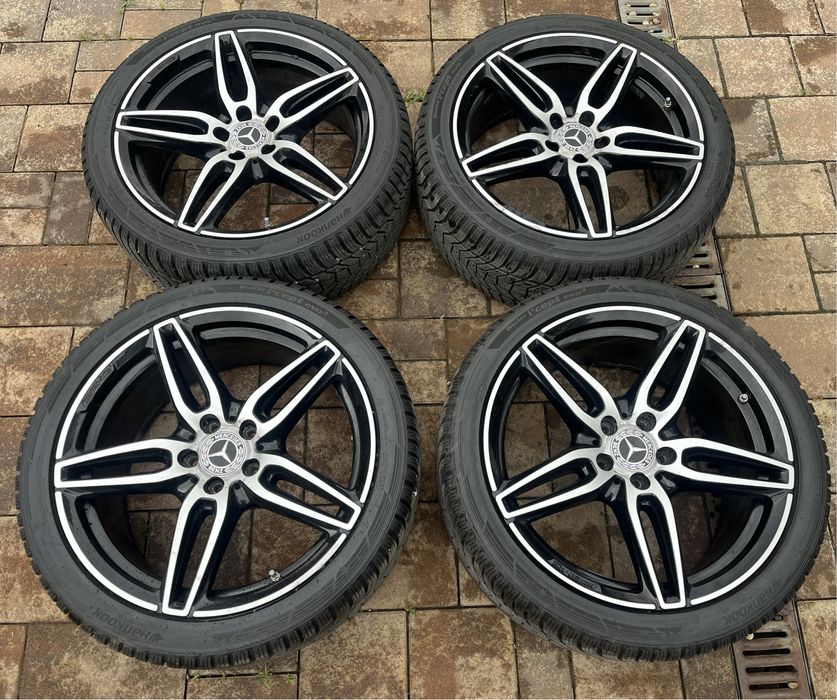 Jante 5x112 originale Mercedes Amg w213 19 Anvelope 2024 profil 7mm
