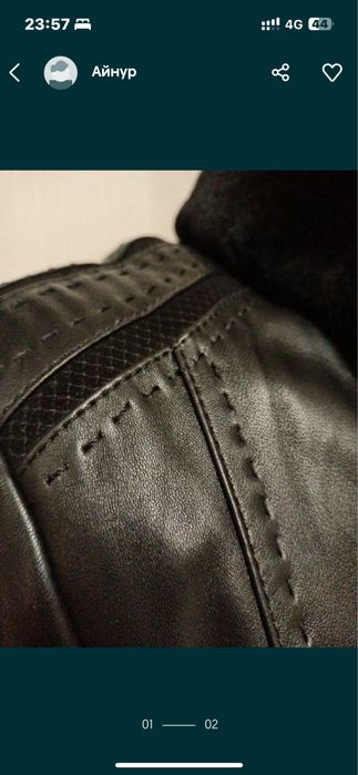 НОВАЯ мужская дубленка, пр-во Турция !