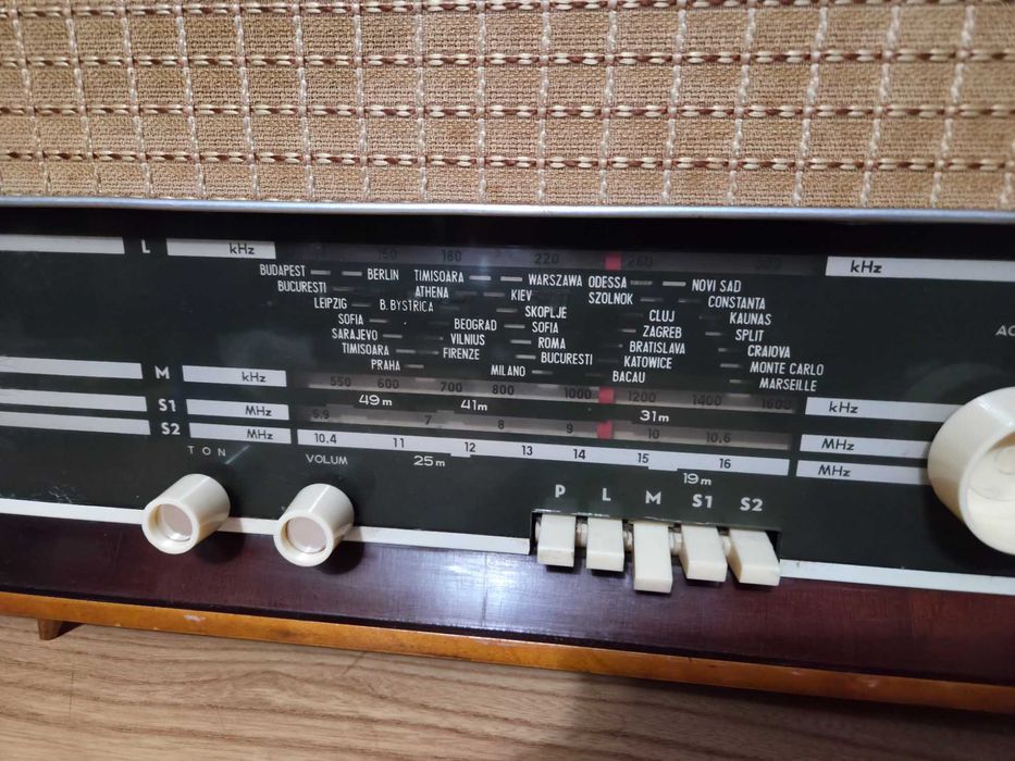 aparat radio select t68 electronica 1968