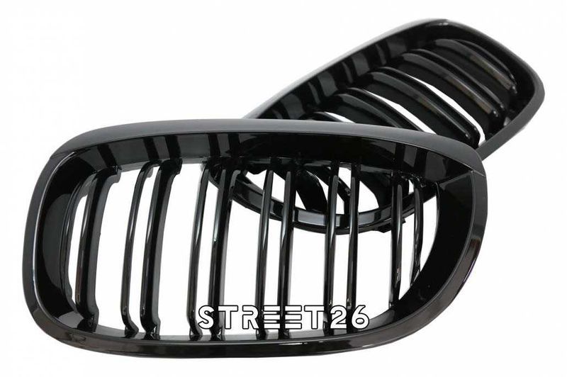 Grile Centrale BMW Seria 3 E46 Coupe Cabrio (2003-2005) Negru Lucios