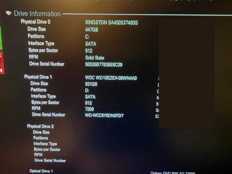 PC Gaming I5 7400+RX6600+Monitor 27"