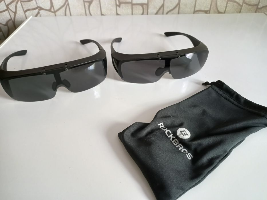 Вело очки электро новые