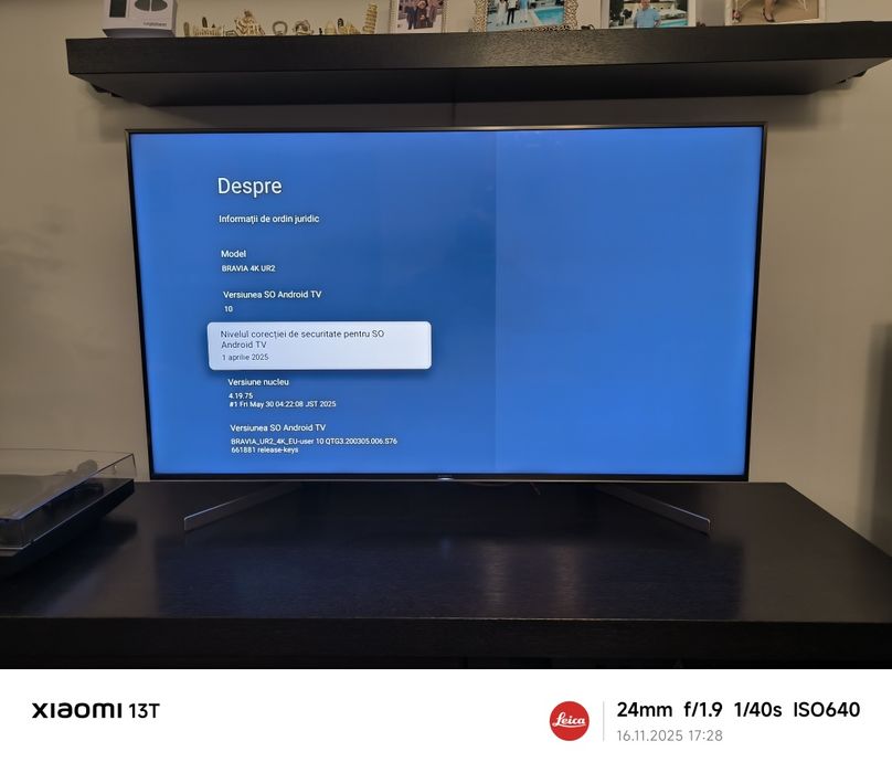 TV  Sony 55xg9505 138 cm 4k