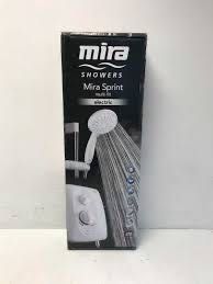 Duș electric Mira Jump Multi-Fit 8,5 kW alb/crom,sigilat