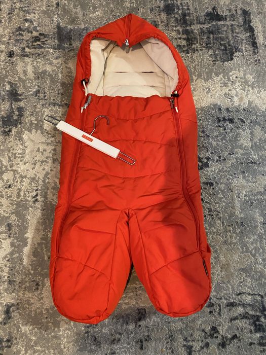 Footmuff original Stokke Xplory – culoare rosie