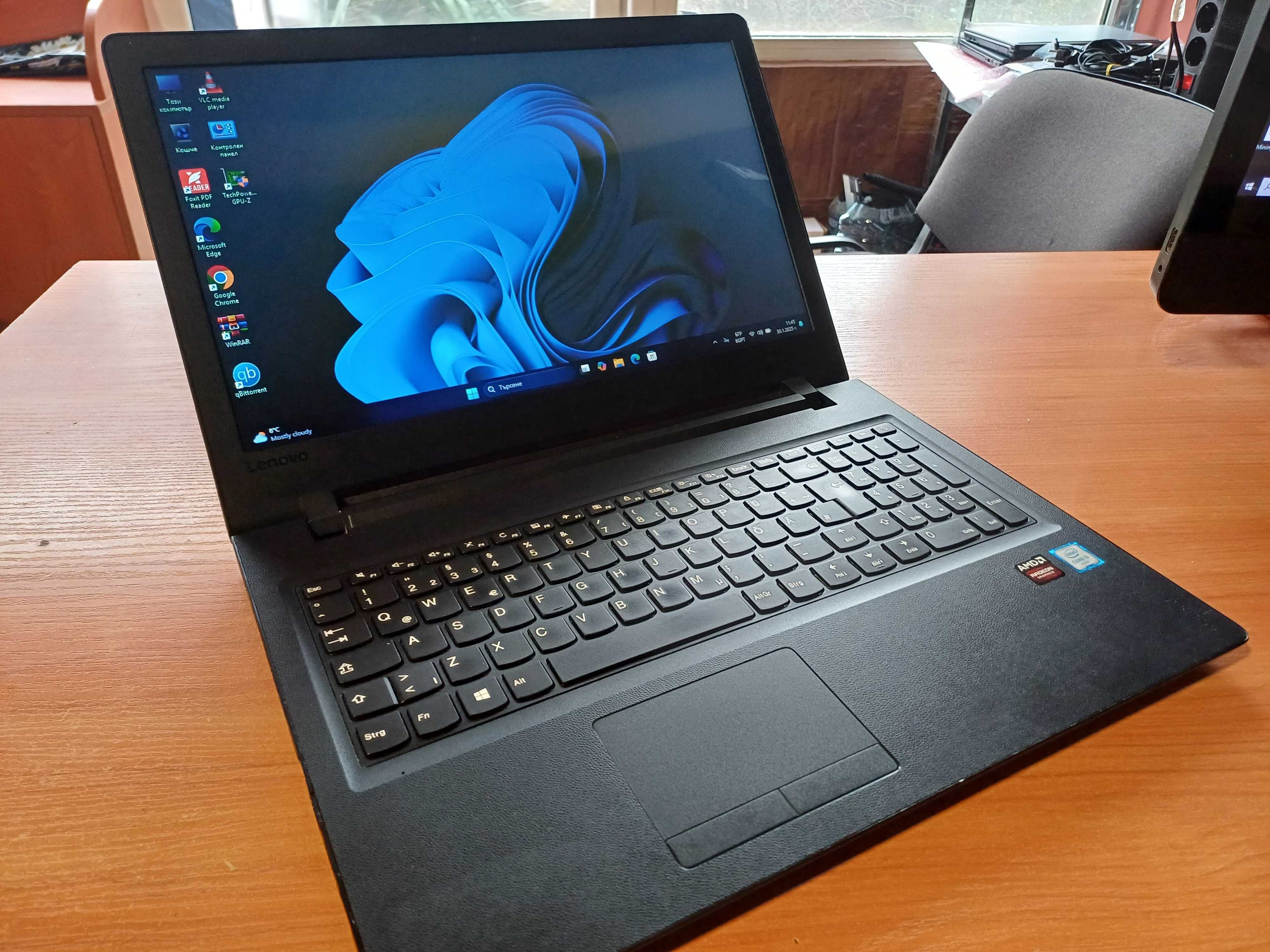 15.6' Lenovo Core™i5-6th/8GB Ram/AMD R5 M330/240GB SSD -батерия 3 часа