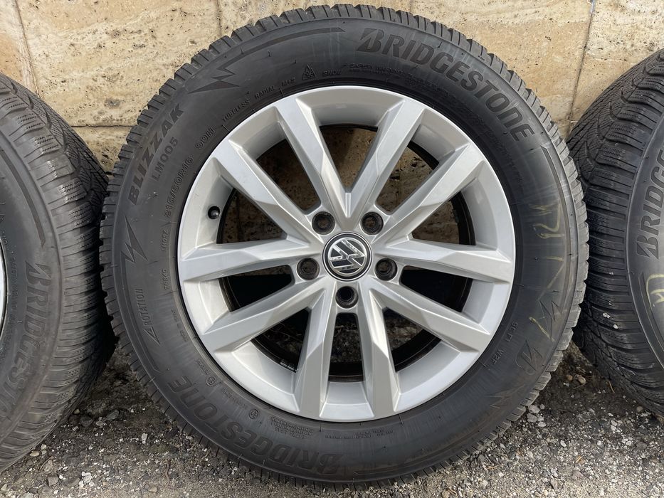 Jante 215 60 R16 M+S Iarna Originale VW Passat B8 T Roc Transporter T4