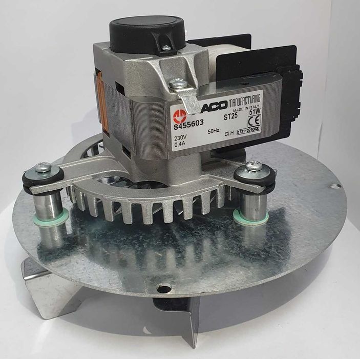 Ventilator gaze arse centrale peleti: Fornello Royal Primo Fiama King