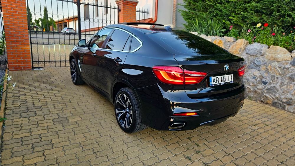 Bmw X6 F16 M Pachet 3.0 D 258 CP [Trapa , Piele ,Soft Close]