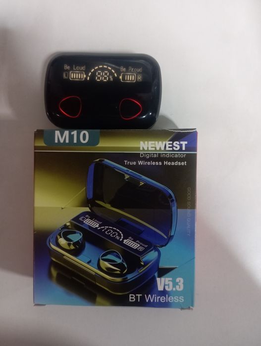 M10 naushniki kafolat bilan