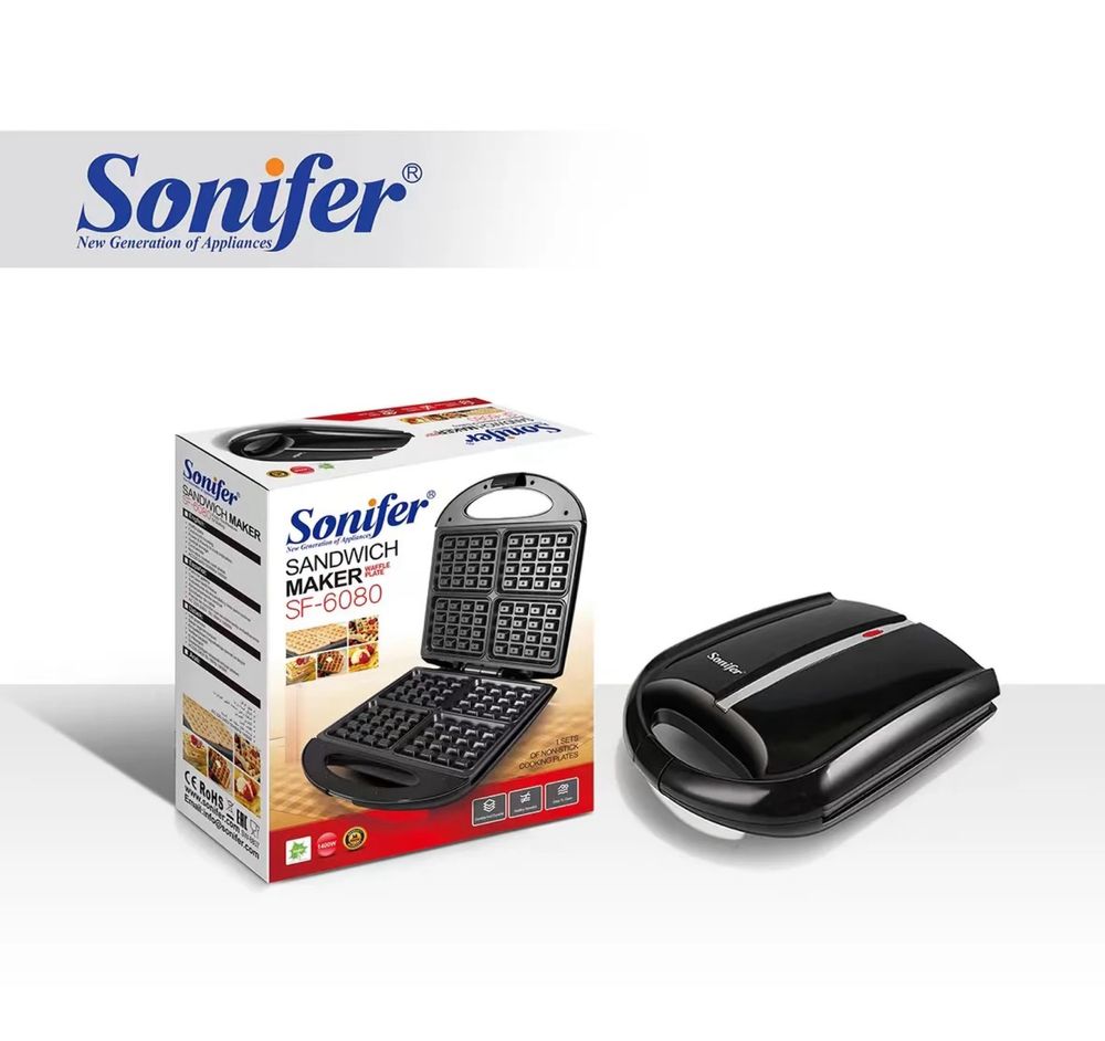 Доставка! Вафельница SONIFER SF-6080