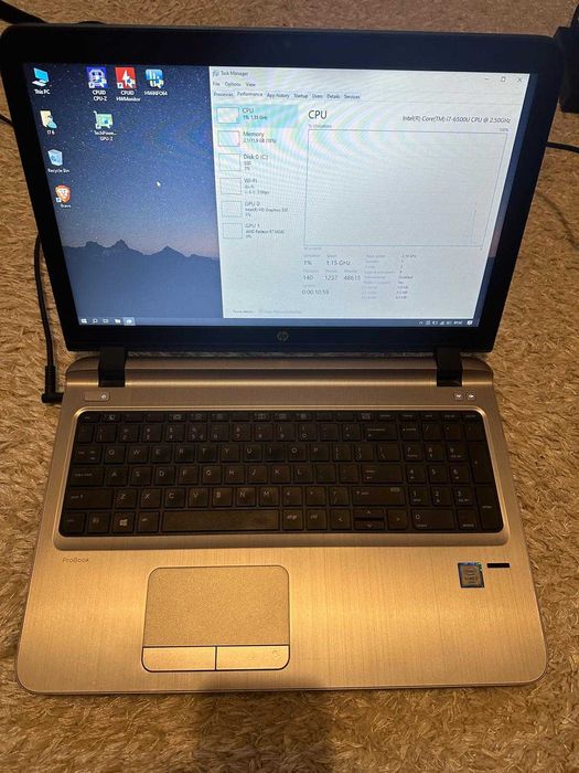 Laptop Dell i7 6500U 12 GB Ram SSD 500GB Ecran 15 inch Placa video