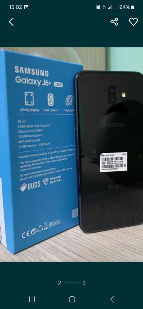 Samsung Galaxy J6+