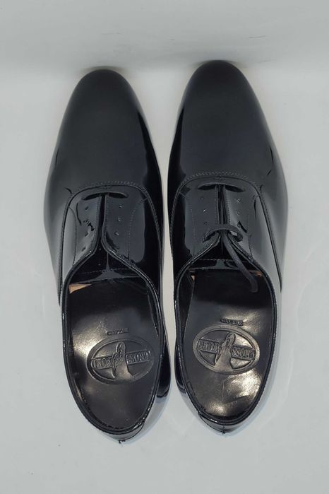 Crockett & Jones "Cheam" Black Patent, Size UK 5 E / EUR 39