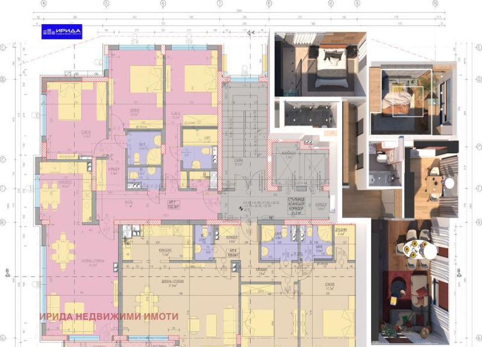 Продава се Тристаен апартамент в София, Лозенец - 128 кв.м за 2204 €/кв.м - Снимка #10