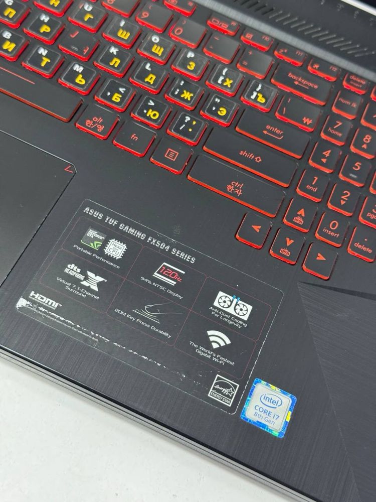 Kuchli Igrovoy Noutbuk Asus TUF!