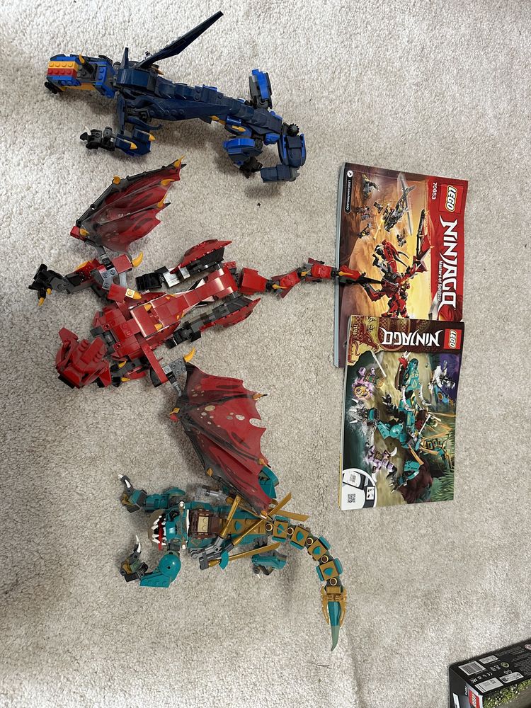 Seturi dragoni Ninjago