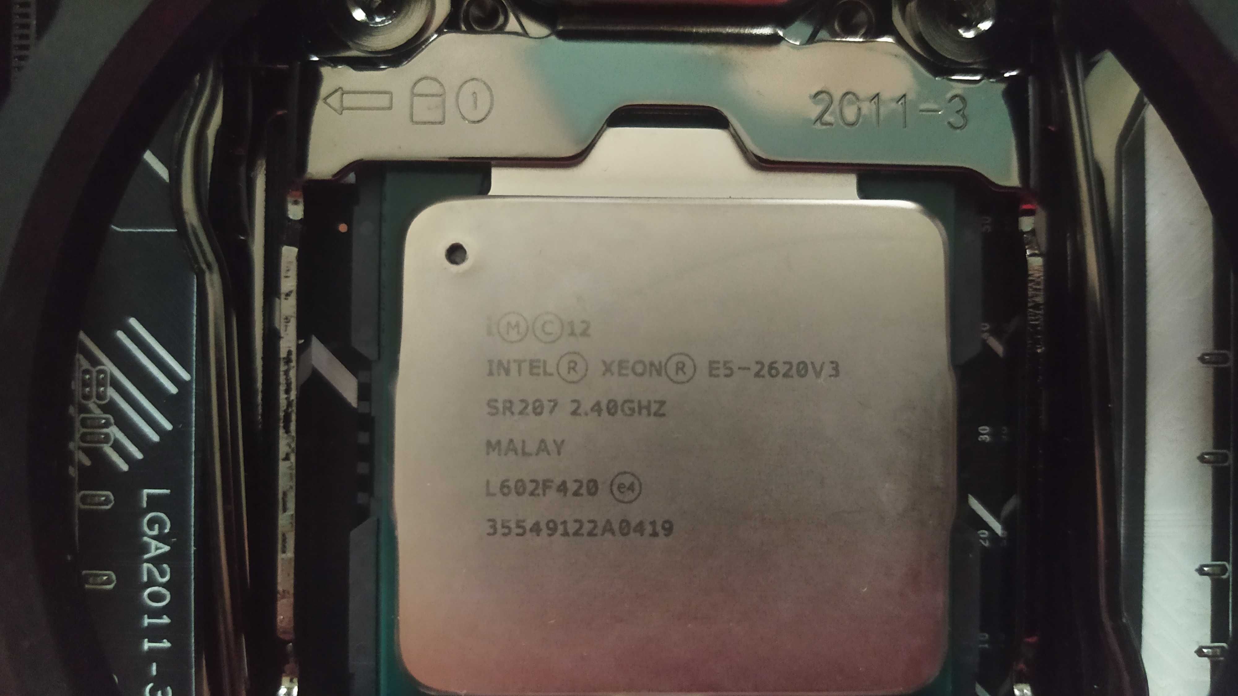 Матер/я плата +16Gb ОЗУ+Snowman MT6s+ процессор Intel XEON ( Malaysia)