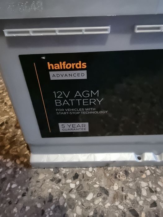 Акумулатор halfords agm 95ah 850a (en)