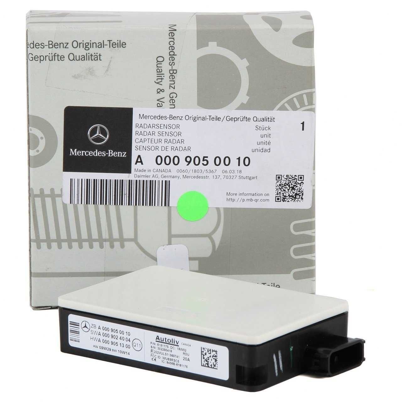 Senzor radar original Mercedes-Benz Distronic А0009050010