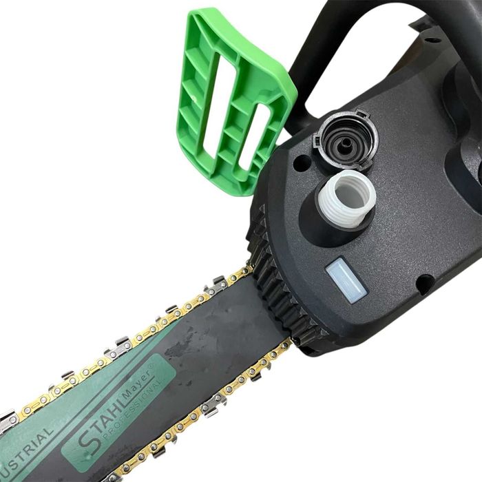 Немска акумулаторна резачка STAHLMAYER 72V 8Ah – 16" шина, 2 батерии
