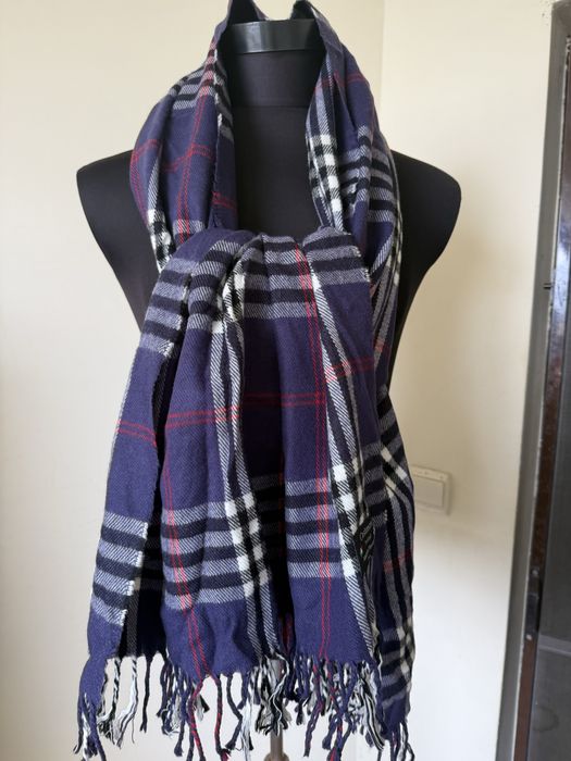 Fular Burberry print , casmir