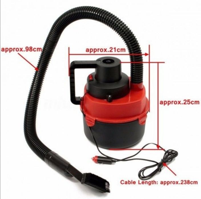 Aspirator auto - pentru umed și uscat-135 W