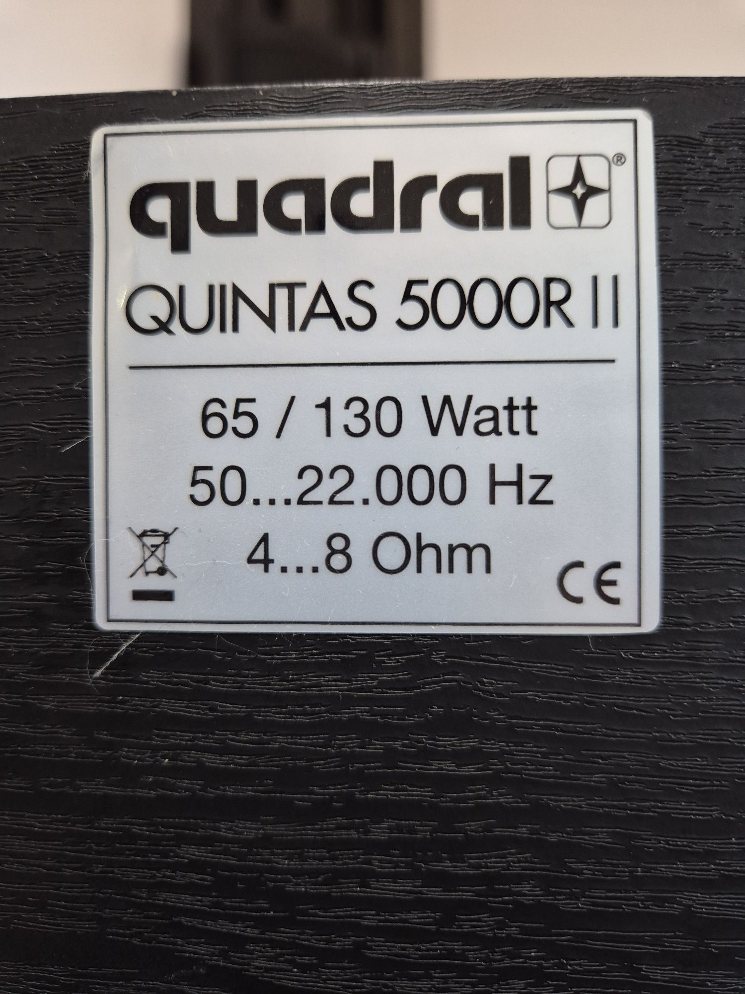 Quadral Quintas 5000R mk2 boxe de raft