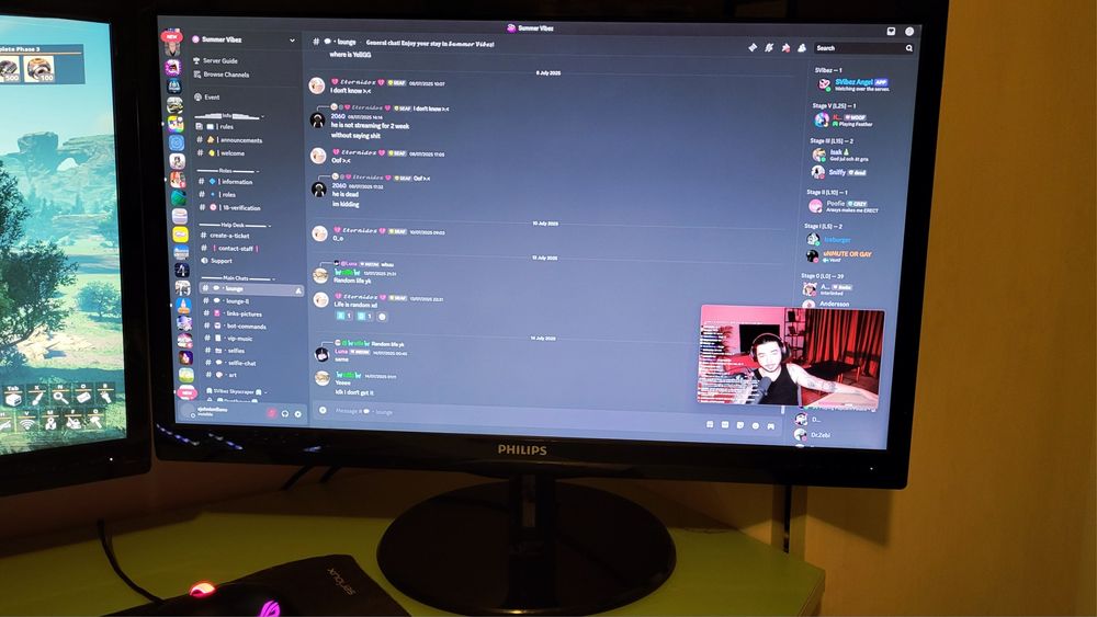 Monitoare Phillips LCD cu boxe, 24 inch, 1080p Full HD, 75hz