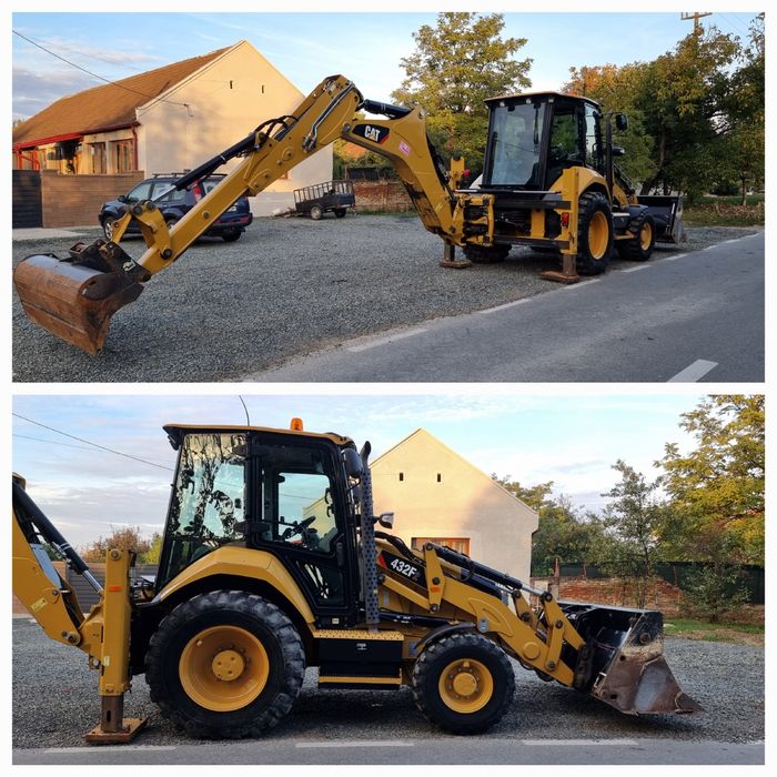 Buldoexcavator Caterpillar 432 Buldo excavator IMPECABIL ca NOU