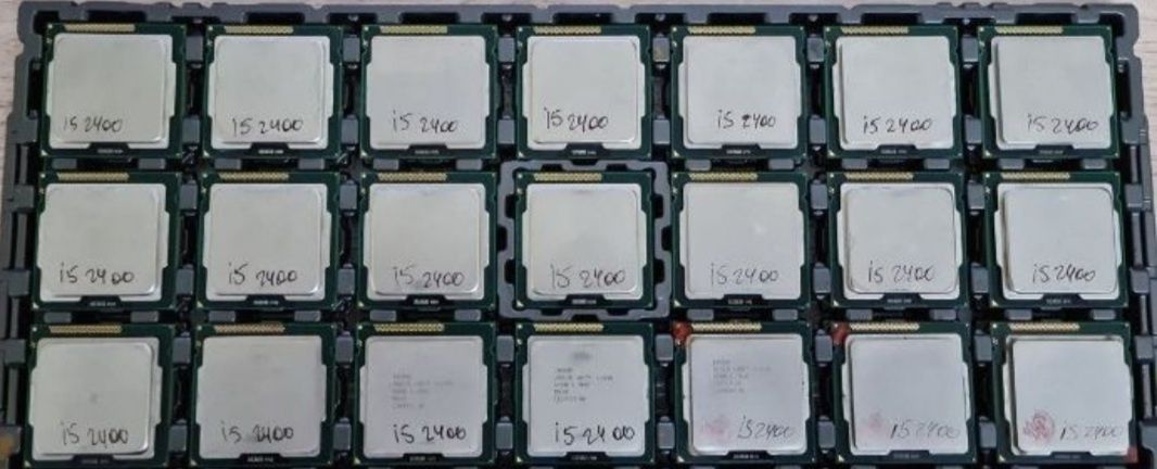 I5 2400 i5 2500 сокет 1155   в количестве 300шт 4х -ядерный процессор