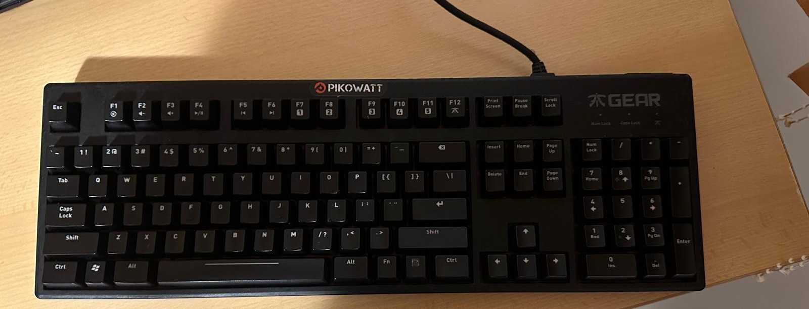 Tastatura Mecanica Fnatic MX Cherry Red