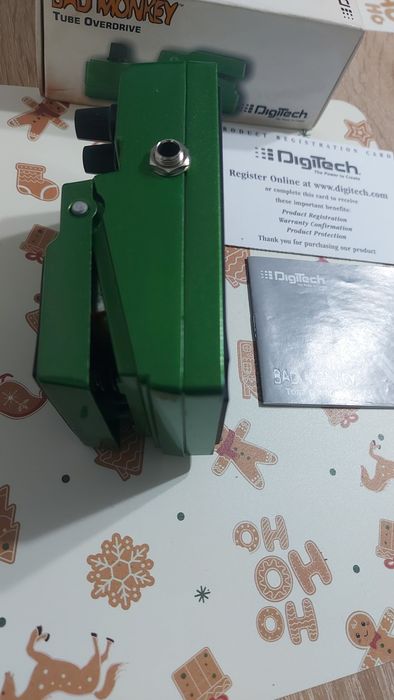 Vând pedala Digitech  Bad Monkey Tube Overdrive sau schimb 900 lei neg